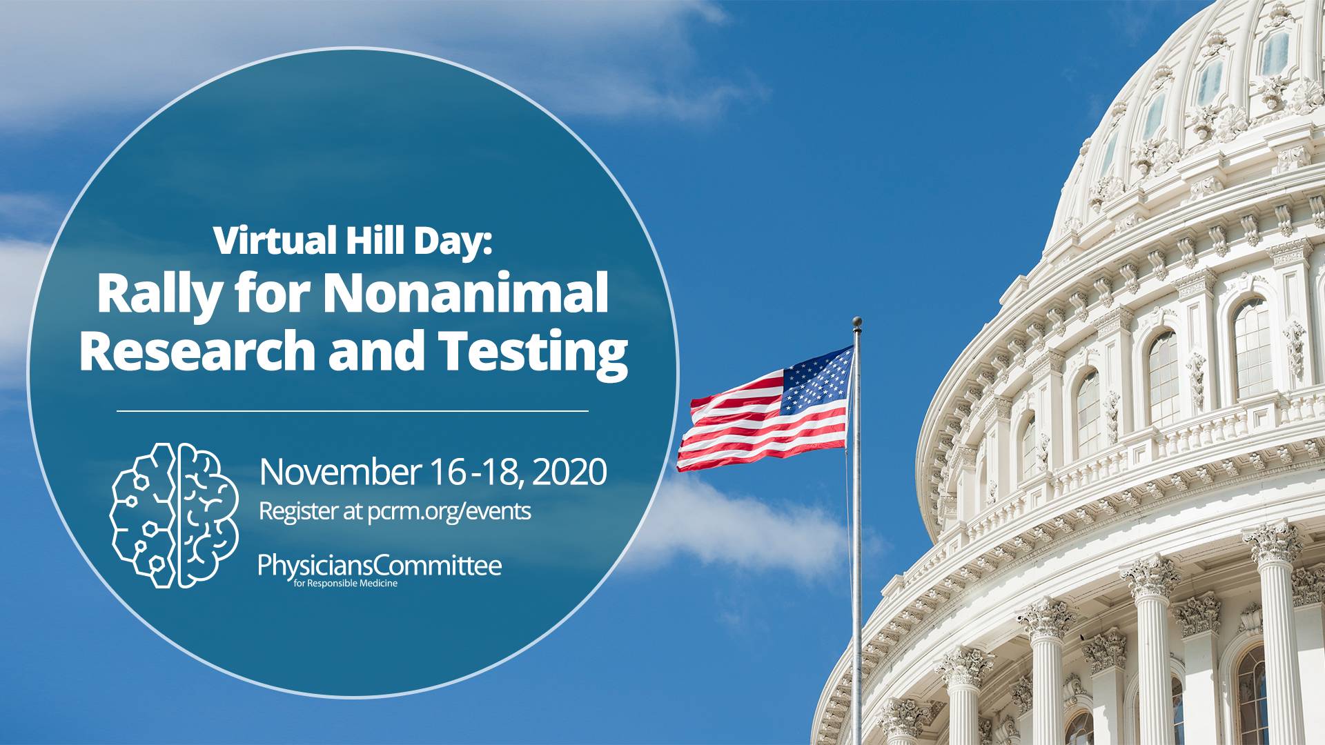 2020 Virtual Hill Day Rally for Nonanimal Research & Testing