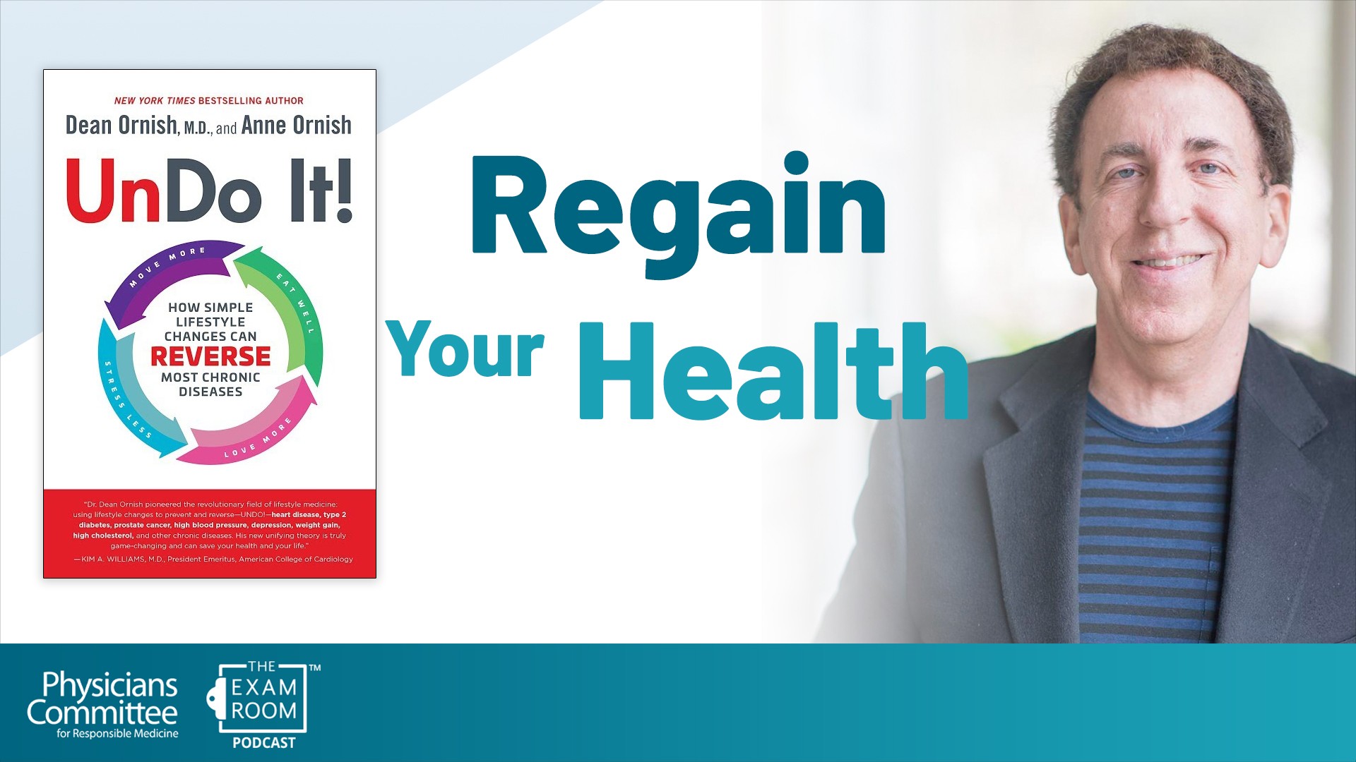 Dr. Dean Ornish Reclaiming Your Health and Undoing Disease