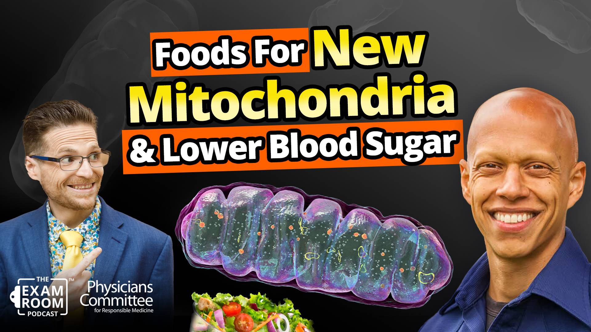 Best Foods for Making New Mitochondria and Lower Blood Sugar | Cyrus Khambatta, PhD