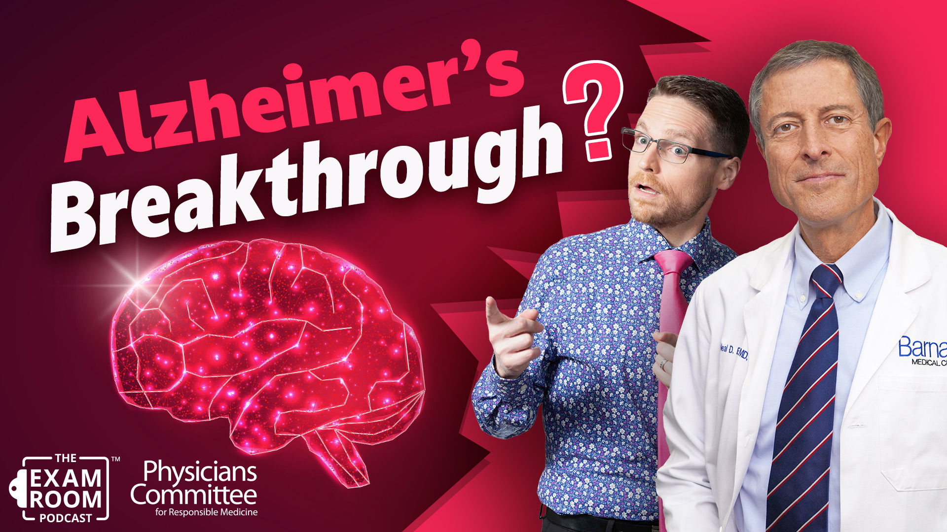 New Alzheimer’s Disease Research: Brain Microbiome Breakthrough? | Dr. Neal Barnard