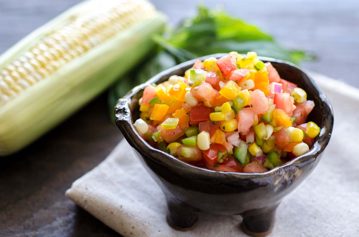 Colorful Corn Salsa